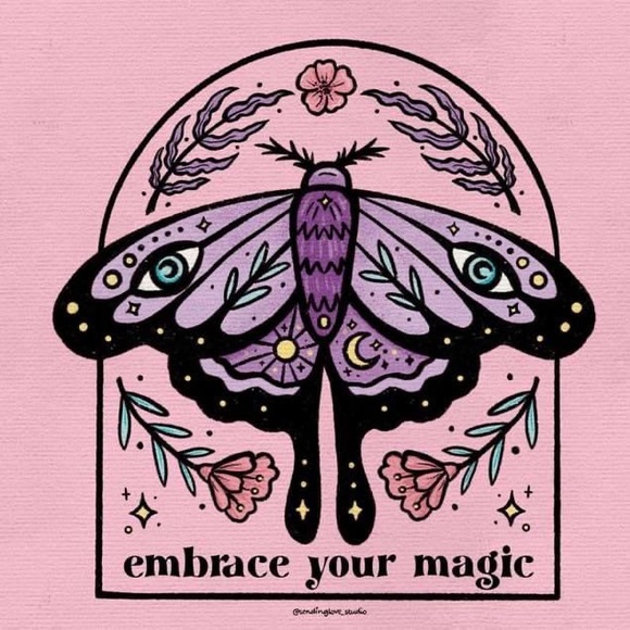 ✨Mystical Vibes Tote✨ - Picture 5 of 5